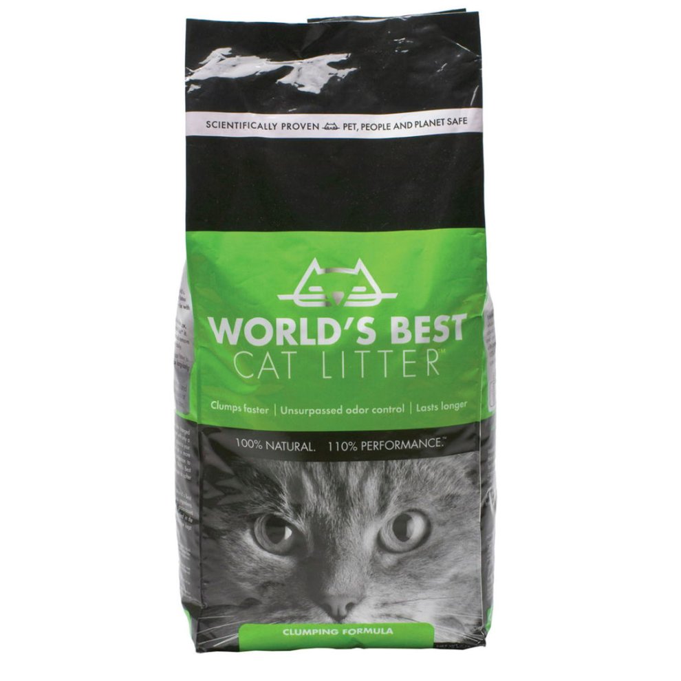 WORLD'S BEST Cat Litter Original 12,7 kg le grit de maïs pour les chats