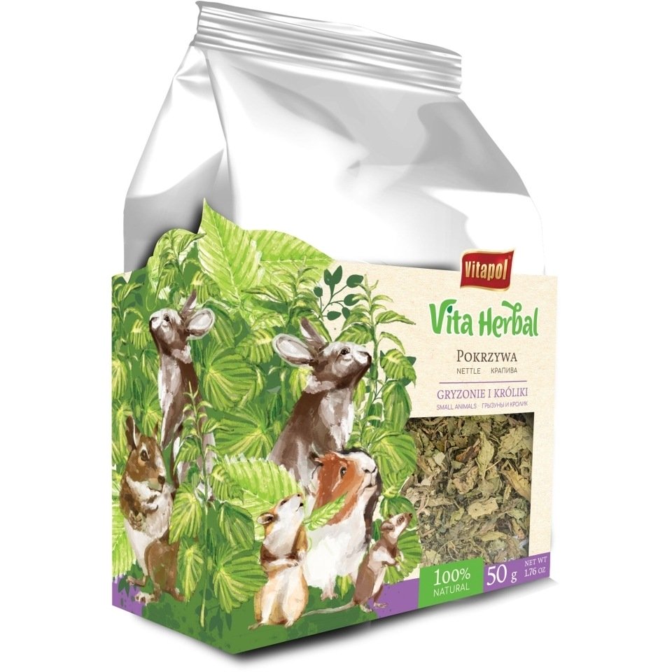 Herbe D'ortie Séchée En Sachet - 50g, Marque Ziółko, Idéale Pour Infusions Et Soins Naturels