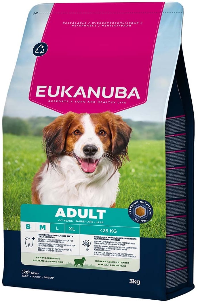 Nourriture Eukanuba chiot moyenne race
