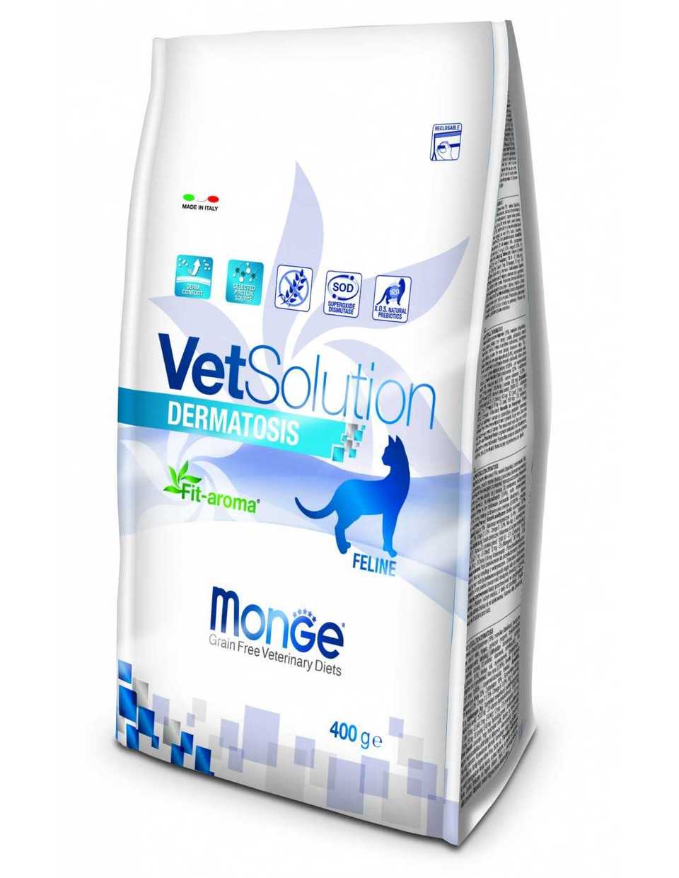 MONGE Vet Solution Cat Dermatosis Croquettes V t rinaires Pour Chats 