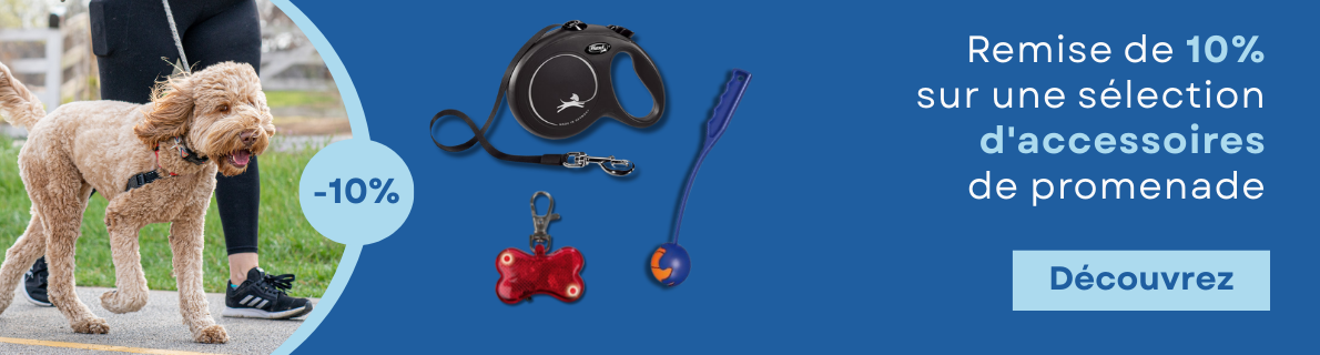 Promotion accessoires de promenade pour le printemps -10%