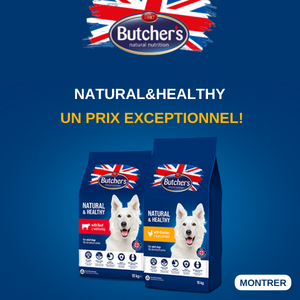BUTCHER'S: -15 % sur les aliments naturels et sains pour chiens