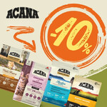 Promotion ACANA remise 10 % sur la nourriture 1,8 kg et 2 kg