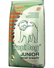 TROPIDOG Super Premium Junior S Lamb, Salmon & Eggs 8kg