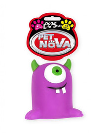 PET NOVA Dog Lifestyle Monster jouet 10cm violet