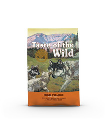 TASTE OF THE WILD High Prairie Puppy 12,2 kg avec du bison et du cerf rôti