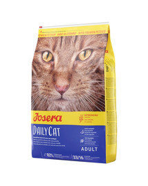 JOSERA Daily Cat 20 kg (2 x 10 kg) nourriture sans céréales pour chats adultes