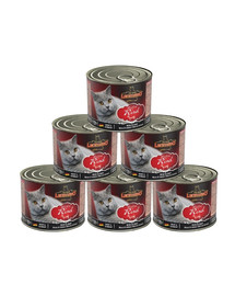 LEONARDO Quality Selection riche en viande de bœuf set 6 x 200 g