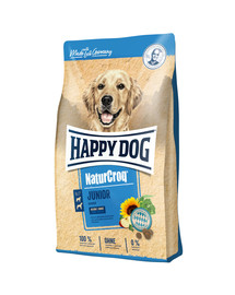 HAPPY DOG NaturCroq Junior 15 kg croquettes pour chiots