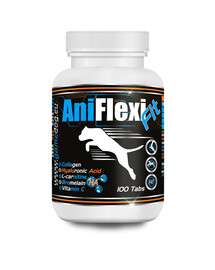 GAME DOG AniFlexi Fit V2 - Complément alimentaire pour soutenir le système musculosquelettique - 100 comprimés
