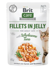 BRIT Care Fillets in Jelly Wholesome Tuna 24 x 85 g