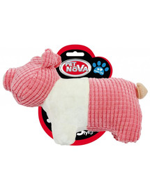 PET NOVA DOG LIFE STYLE Cochon jouet en peluche 22cm