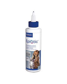 VIRBAC Epi-Otic Liquide de nettoyage des oreilles pour chiens et chats 125 ml