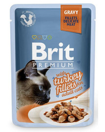 BRIT Premium Fillets in Gravy dinde 24 x 85g