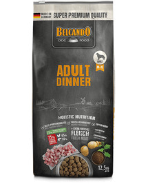 BELCANDO Adult Dinner 25 kg (2x12.5 kg) Croquettes pour chiens ayant une activité normale