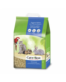 JRS Cat'S best universal - 7L (4 kg) - Litière fabriquée à partir de fibres 100% végétales