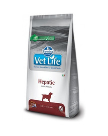 FARMINA Vet Life Hepatic Dog - nourriture pour chiens souffrant d'une maladie du foie - 2 kg