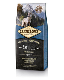 CARNILOVE Adulte Saumon Sans Céréales 4kg