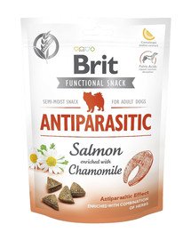 BRIT Care Dog Functional snack antiparasitic - Friandises anti-parasites au saumon - 150 g