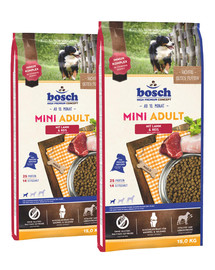 BOSCH Mini Adult agneau et riz 30 kg (2 x 15 kg)