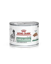 ROYAL CANIN Dog diabetic 195 g - Nourriture diététique complète pour chiens adultes