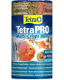 TETRA TETRAPro Menu 4 aliments en un seul paquet avec un distributeur pratique 250 ml
