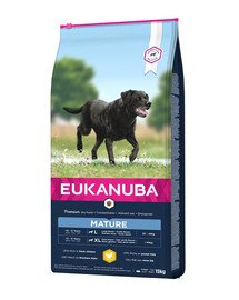 EUKANUBA Senior Large Breeds Chicken - Poulet pour chiens séniors de grande race - 15 kg
