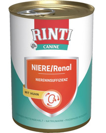 RINTI Canine Niere/Renal Chicken poulet 800 g