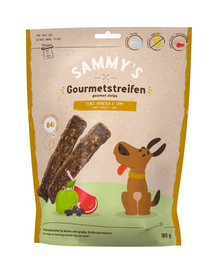 BOSCH SAMMY’S Gourmet Stripes Lanières de poulet et d'agneau 180 g