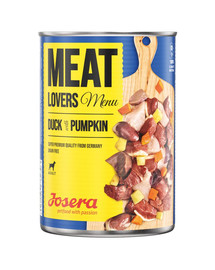 JOSERA Meatlovers Menu Canard au potiron 400 g