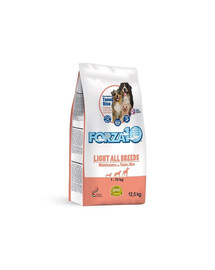 FORZA10  Maintenance Light avec thon aliments secs à calories réduites pour chiens 12.5kg