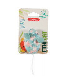 ZOLUX ETHICAT - jouet pour chat en forme de souris & motif feuilles