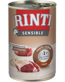 RINTI Sensible - Agneau et riz - 400 g