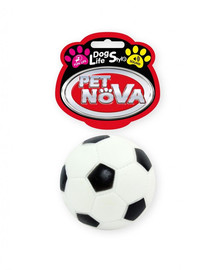 PET NOVA Dog Lifestyle Balle de football 7cm