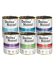 DOLINA NOTECI Premium - Mélange de saveurs de viandes et poissons - 30x800g