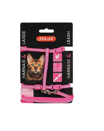 ZOLUX Set de marche pour chat rose