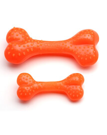 COMFY Os dentaire arôme menthe Jouet orange 16,5cm