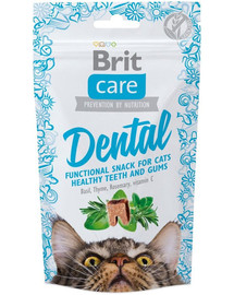 BRIT Care Dental - friandises dentaires pour chats - 50g