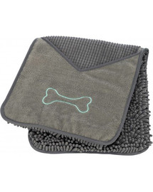 TRIXIE Serviette en microfibre pour chien ou chat