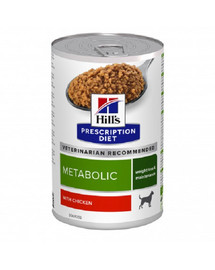 HILL'S Prescription Diet Canine Metabolic 370g nourriture pour chiens en surpoids