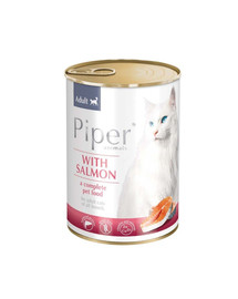 DOLINA NOTECI PIPER avec saumon 400 g de pâtée pour chats