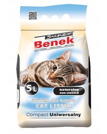 BENEK Super Benek universel compact blanc et bleu 5 l