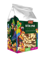 VITAPOL Mix noisette pour perroquets et oiseaux exotiques 200g