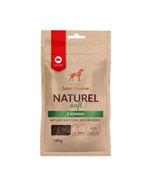 MACED Super Premium Naturel Soft friandise pour chien à la viande de cheval 100g