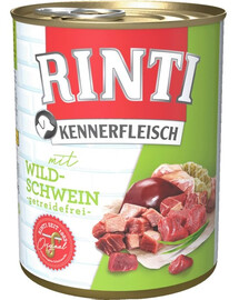 RINTI Kennerfleisch Wild boar Sanglier 12 x 400 g