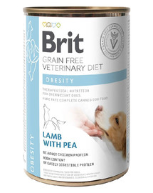 BRIT Veterinary Diet Obesity Lamb & Pea 400 g