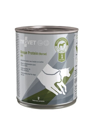 TROVET Unique Protein Horse UPH Aliment complémentaire pour chiens et chats avec cheval 12x800 g