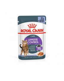 ROYAL CANIN Appetite Control Jelly 48x85 g nourriture humide pour chats adultes ayant un appétit excessif