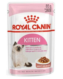 ROYAL CANIN Kitten Instinctive 24x85 g nourriture humide en sauce pour chatons jusqu'à 12 mois