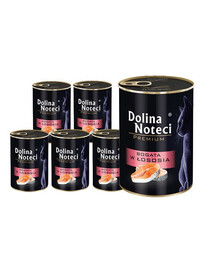 DOLINA NOTECI Premium - Riche en saumon pour chats adultes - 12 x 400g